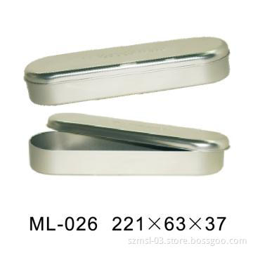 rectangle tin box, tin can, tin container, metal box